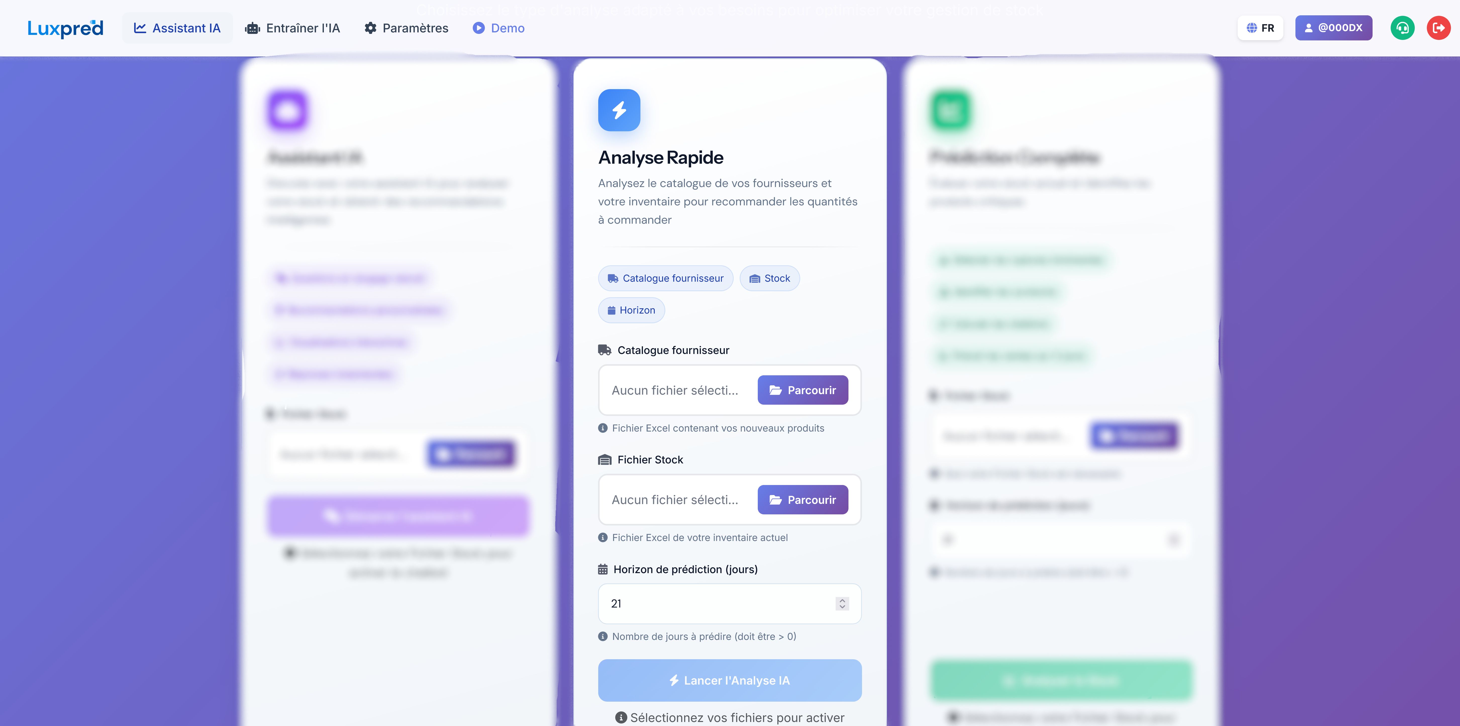 Launch Quick Analysis
